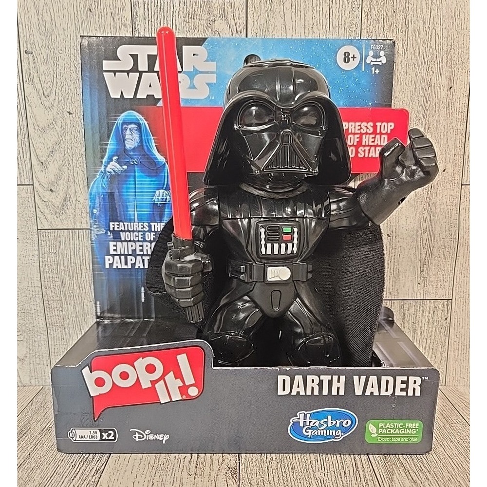 Darth Vader Bop It Game Hasbro Gaming Star Wars F6027 2022 Palpatine NEW